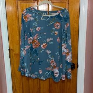 LOFT plus size floral patterned Blouse